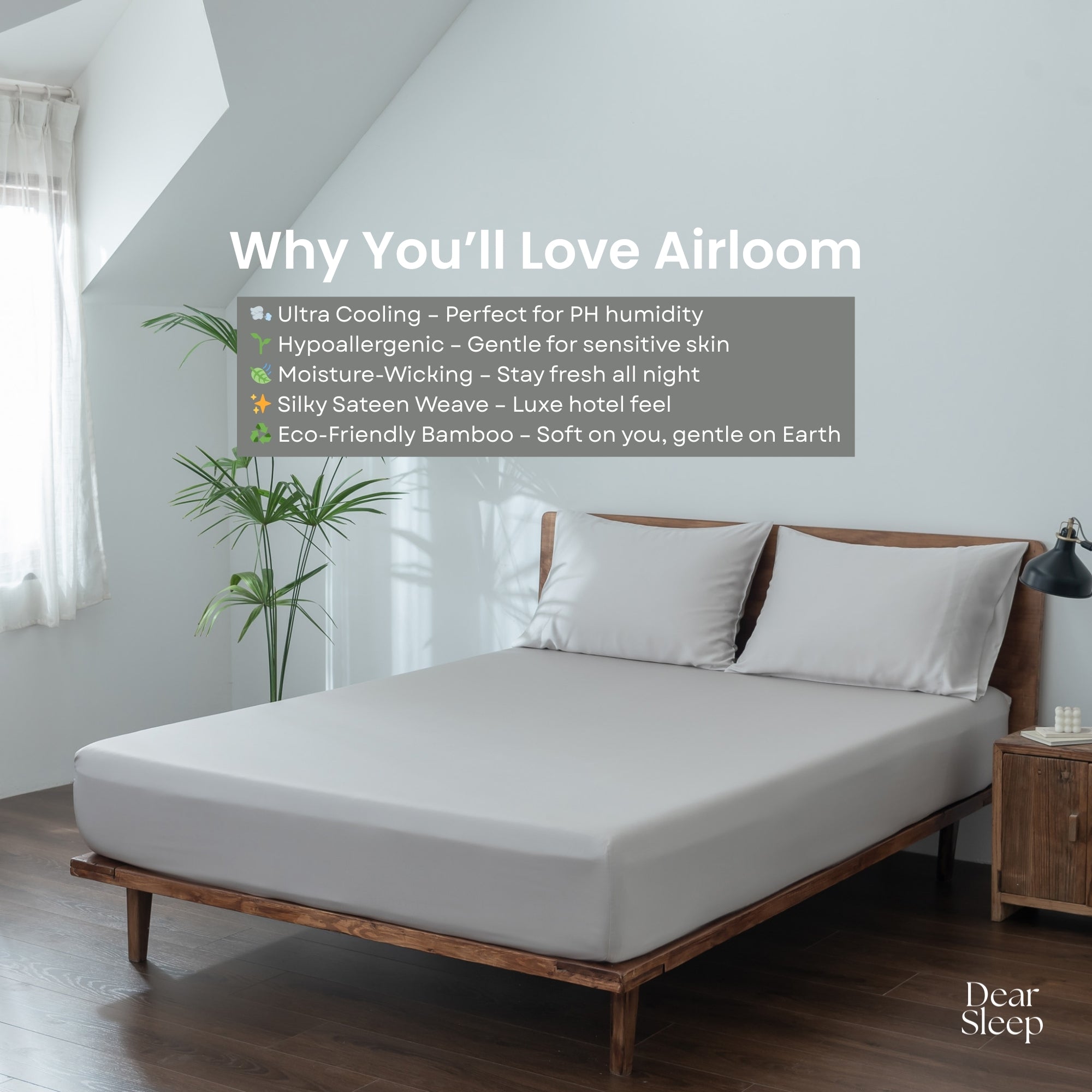 Airloom Collection – Bamboo Bedding - Latte