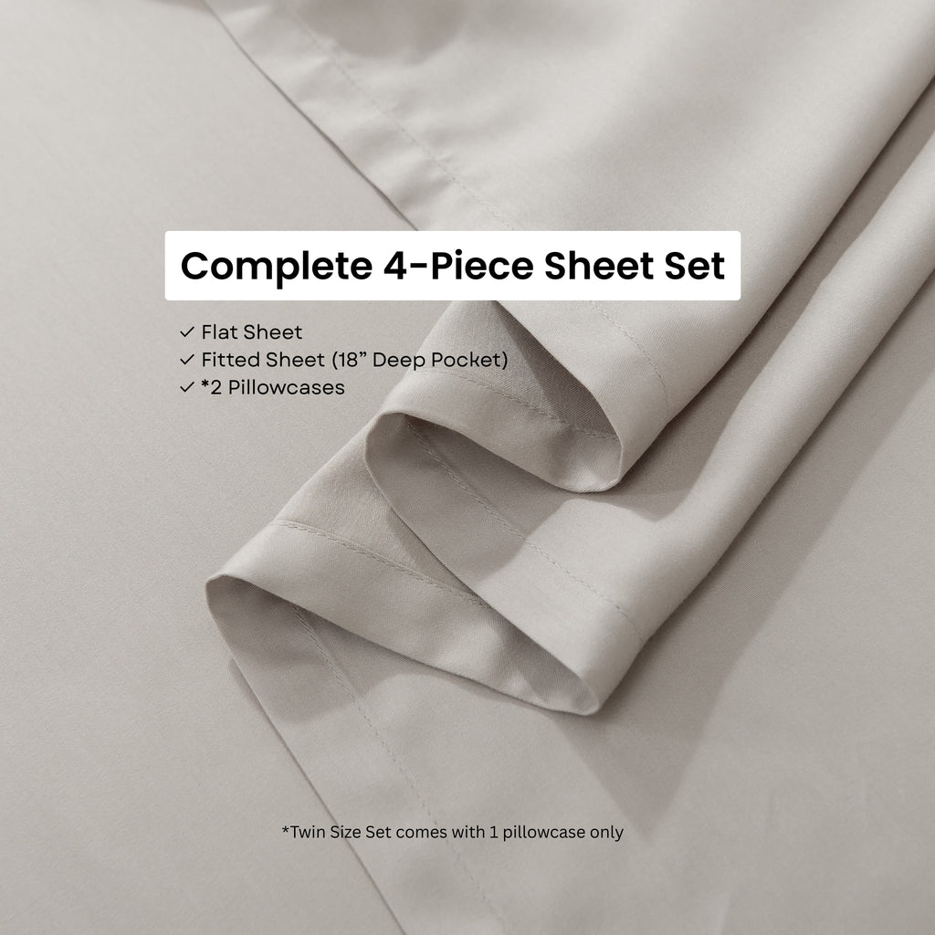 Airloom Collection – Bamboo Bedding - Latte