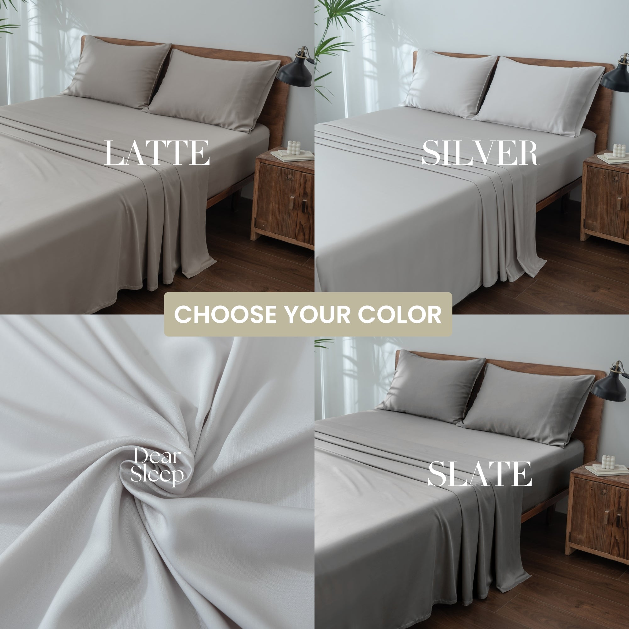 Airloom Collection – Bamboo Bedding - Latte
