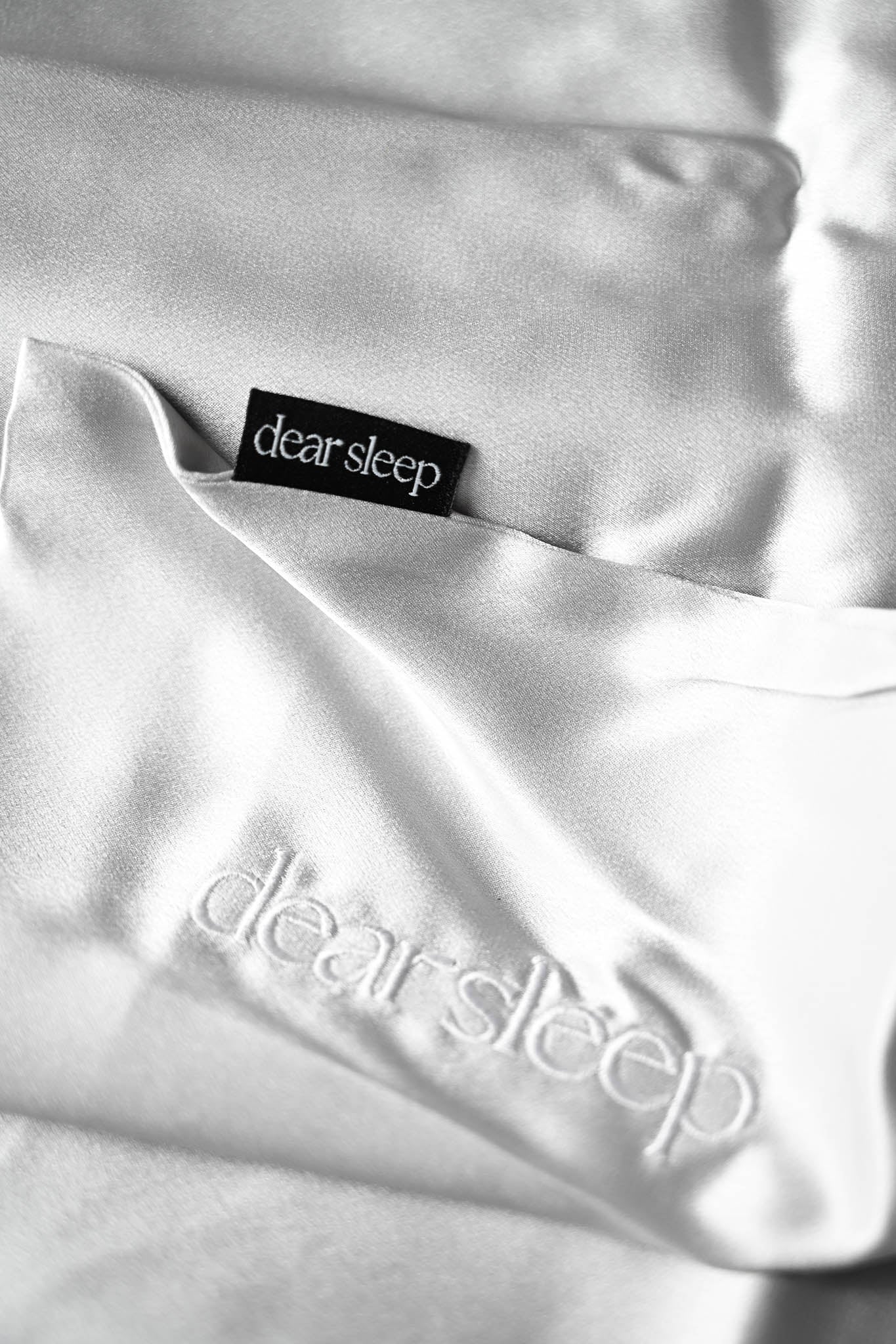 Mulberry Silk Pillowcases - Silver