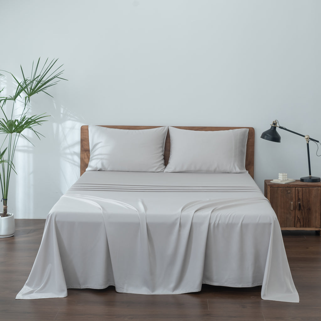 Airloom Collection – Bamboo Bedding - Silver